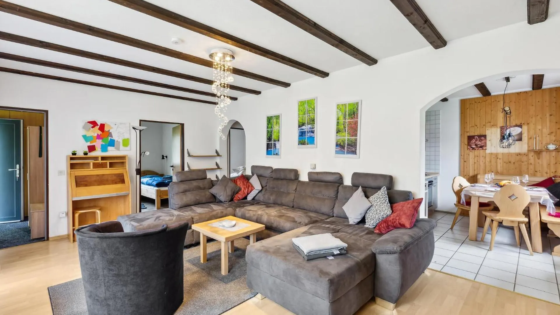 Stunning Apartment In Arrach With Kitchen